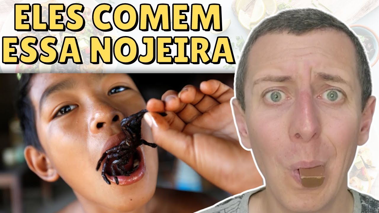 AS COMIDAS MAIS BIZARRAS DO MUNDO