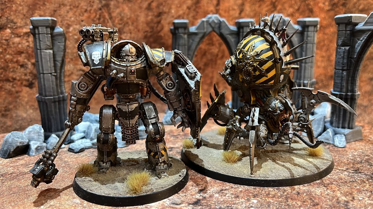 Iron Warriors v Necrons, Warhammer 40k battle report