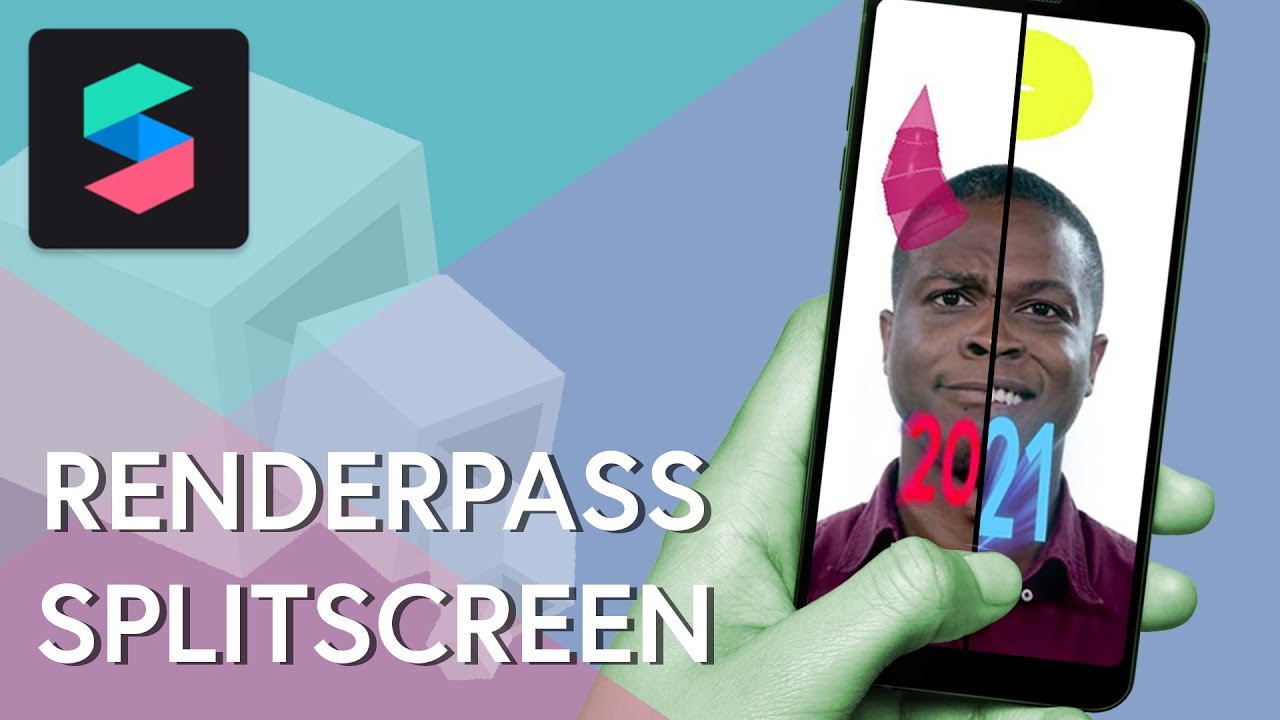 Renderpass Splitscreen | Spark AR Studio