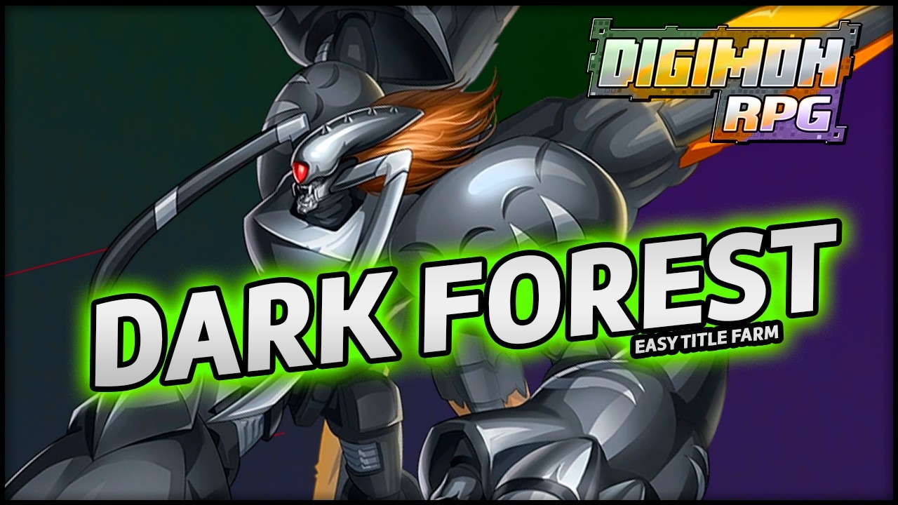 Dark Forest Dungeon - Title Run - Digimon RPG Online - 디지몬rpg