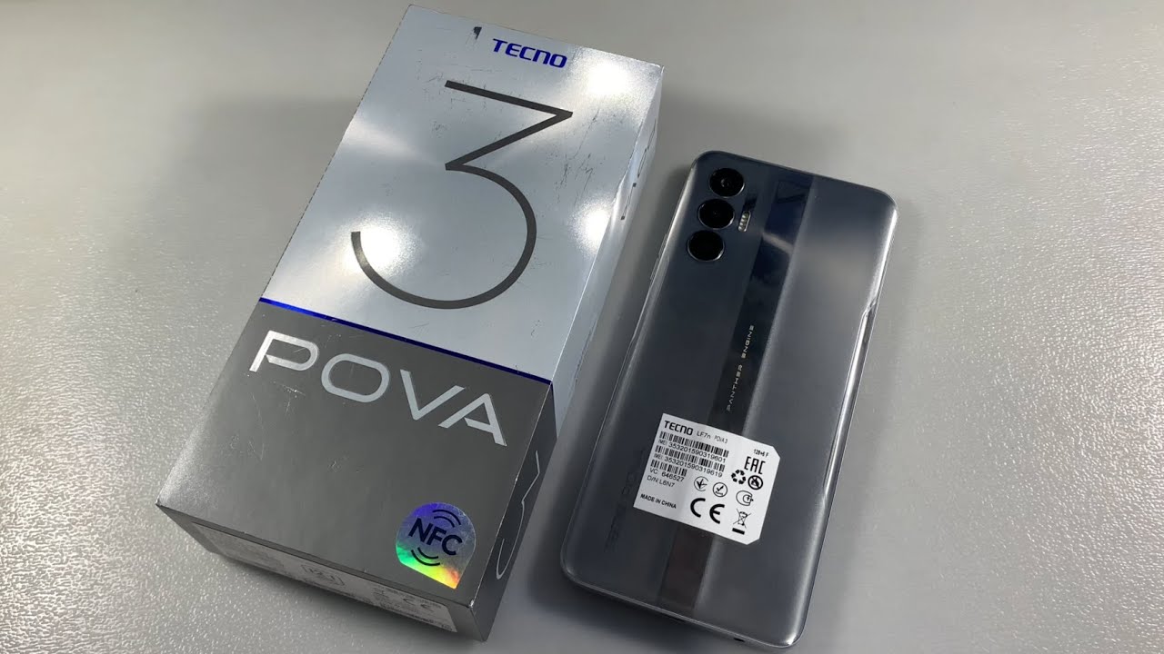 Обзор TECNO POVA 3 (LF7n) 6/128Gb
