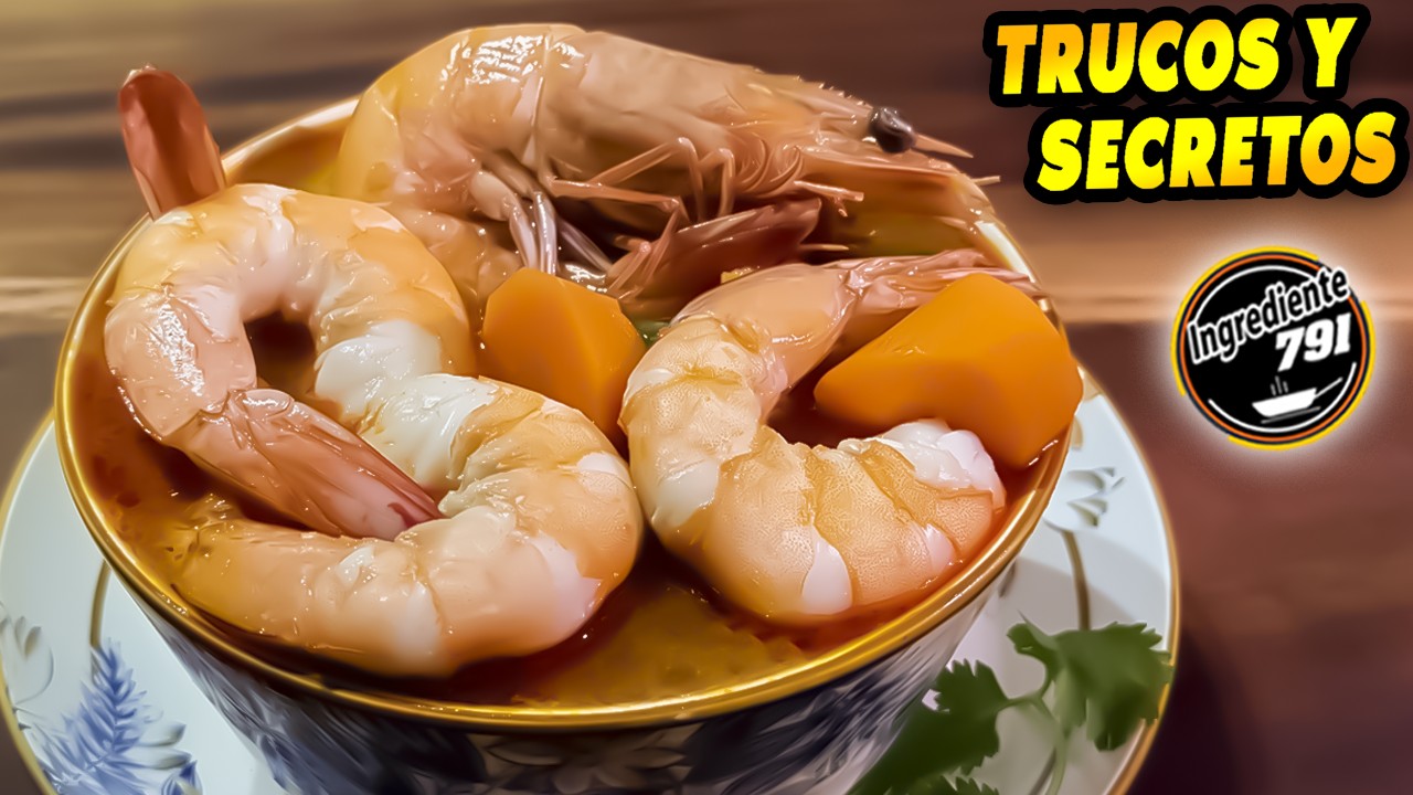 🦐 ¡Este CALDO DE CAMARÓN Esconde un SECRETO INCREÍBLE! Descúbrelo Ahora de manera Fácil y Rápida.