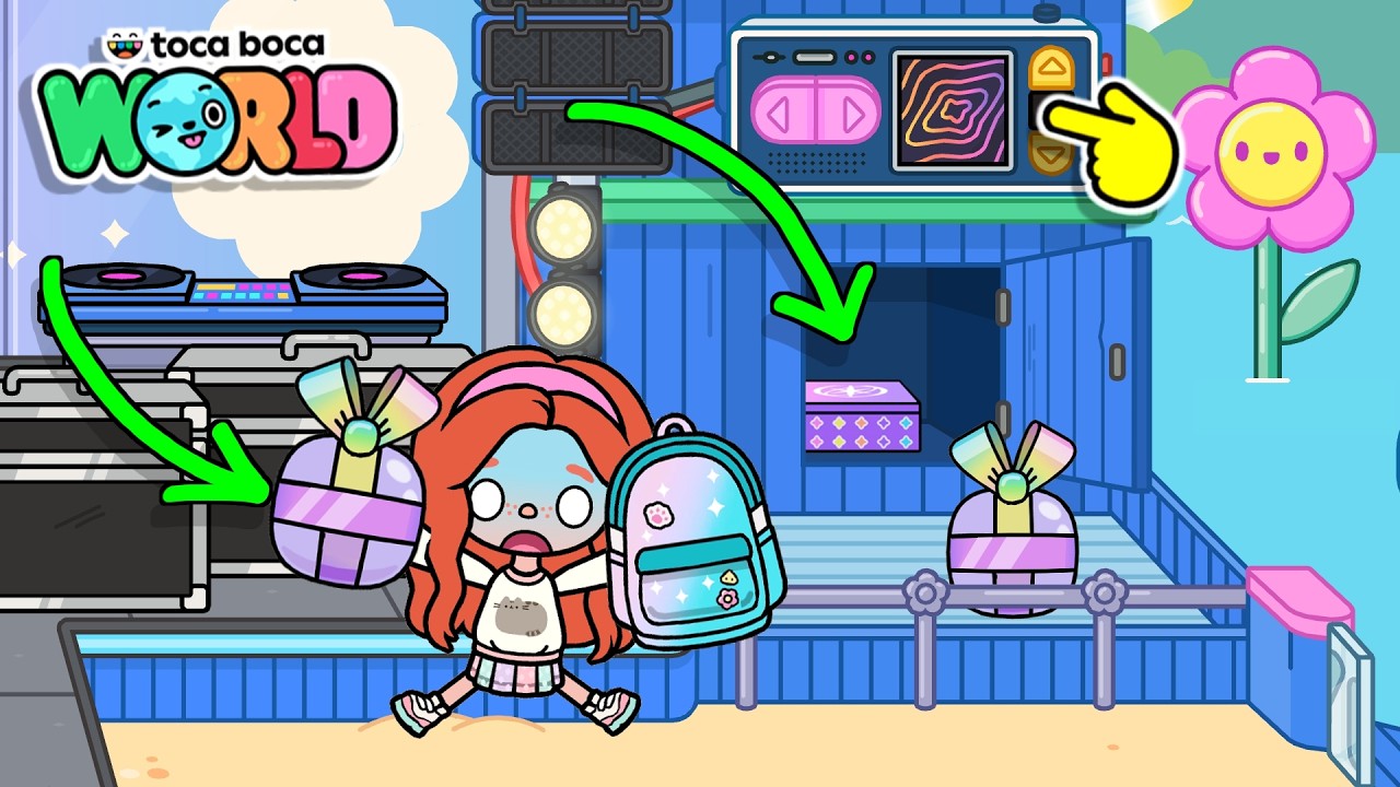 WOW! FREE SECRET GIFTS ON STAGE! / TOCA LISIA / TOCA BOCA