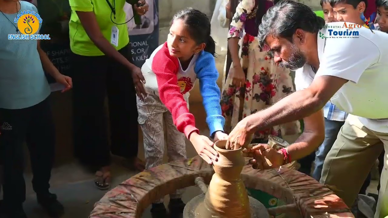 SAHASRA ENGLISH SCHOOL I Prakruthi Agro Tourism I One Day Farming