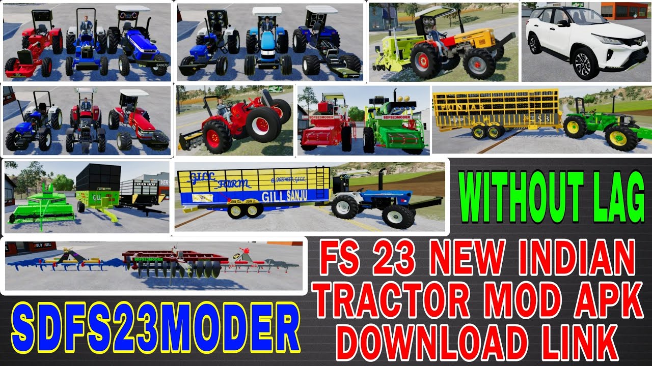 DOWNLOAD INDIAN TRACTOR MOD NOW AND BOOST YOUR FARMING EXPERIENCE ALL DEVICES WORKING GAME