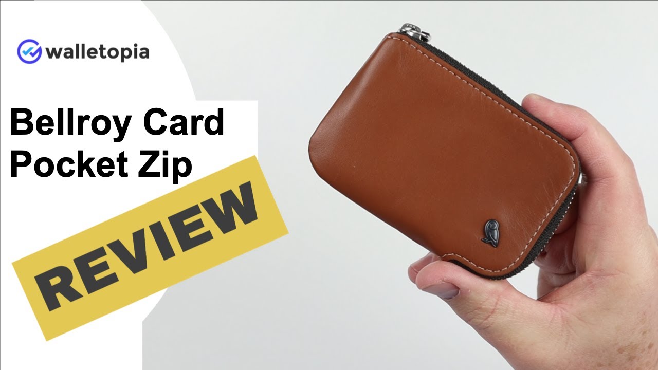 Карман для карт Bellroy с застежкой-молнией может оказаться слишком маленьким.