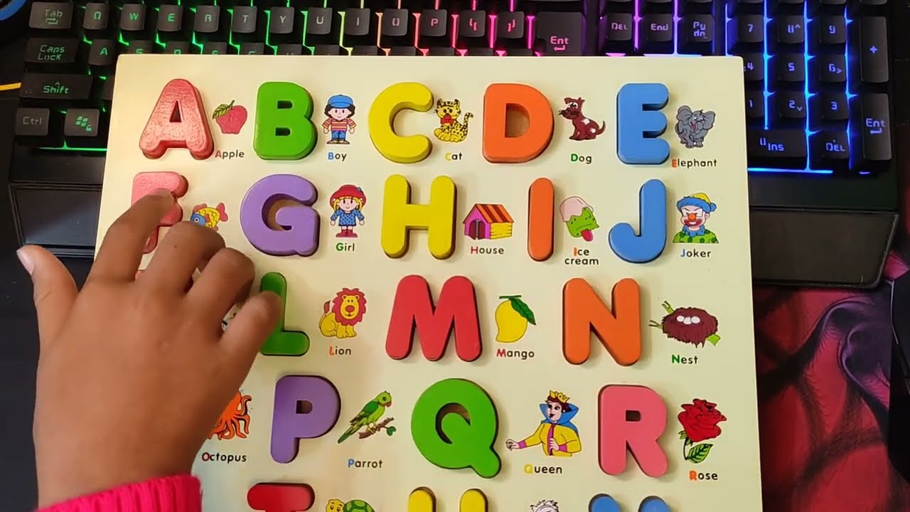 ABC ENGLISH ALPHABET || ONLINE 455 KIDS