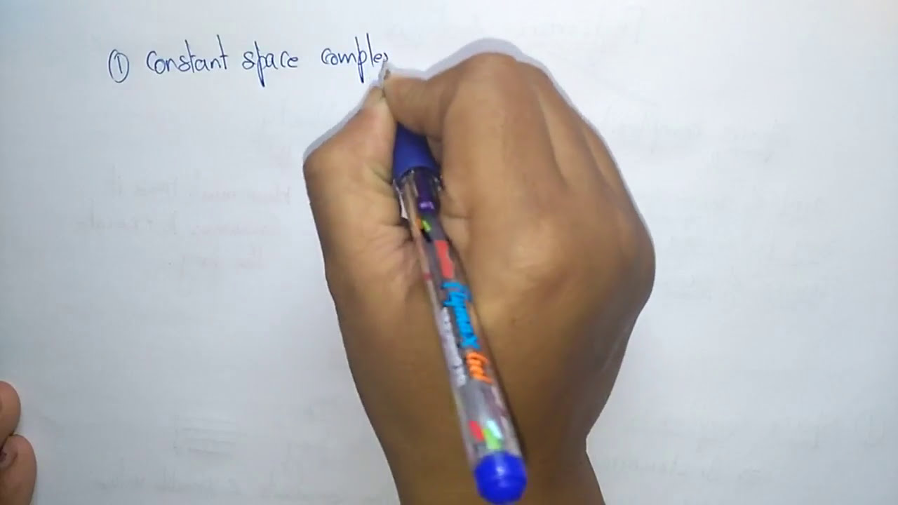 Space Complexity | DAA | Design & Analysis of Algorithms | Lec-02 | Bhanu Priya