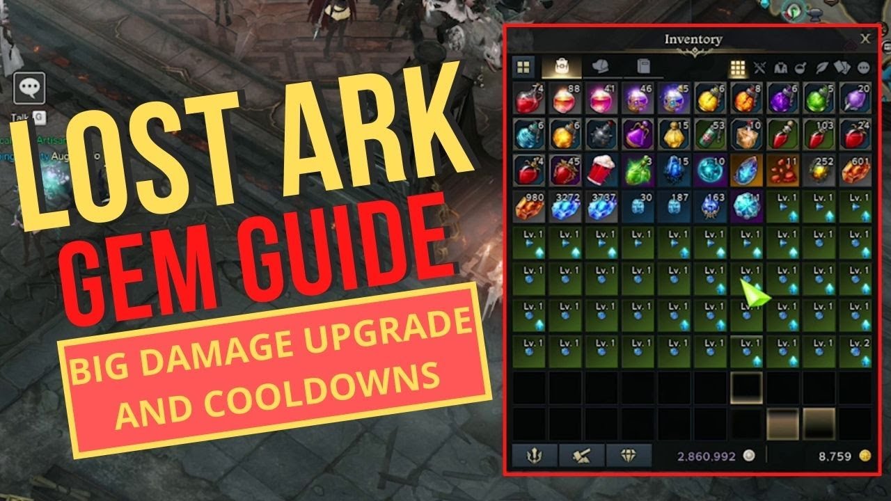 Lost Ark Gems Guide ~Understanding the Importance of Gems~