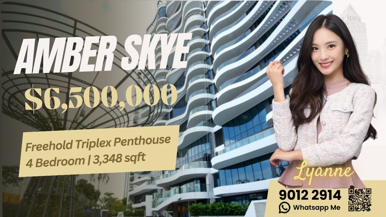 Amber Skye | 4 Bedder Triplex Penthouse With Pocket Sea View | 1 min walk to Tanjong Katong MRT
