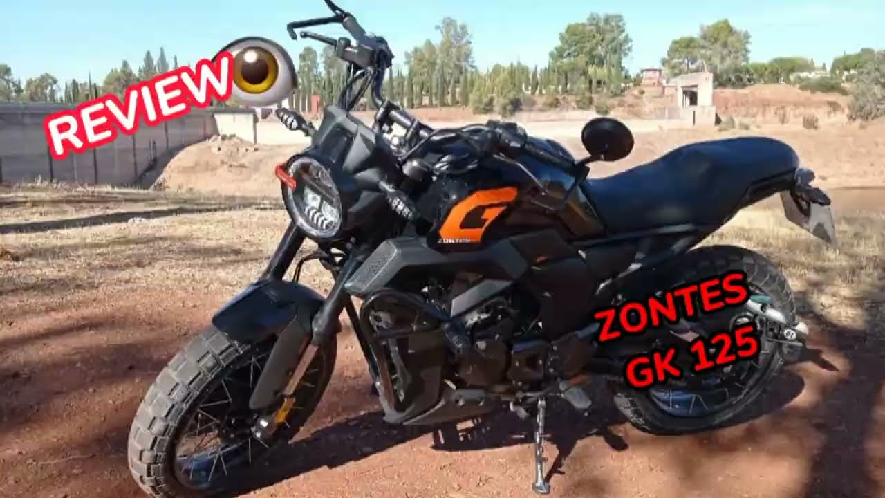 Review Zontes GK 125 (español)