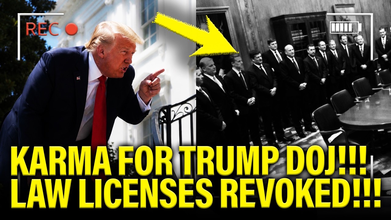 Trump DOJ BLINDSIDED as LAWYERS starts LOSING LICENSES!!!!
