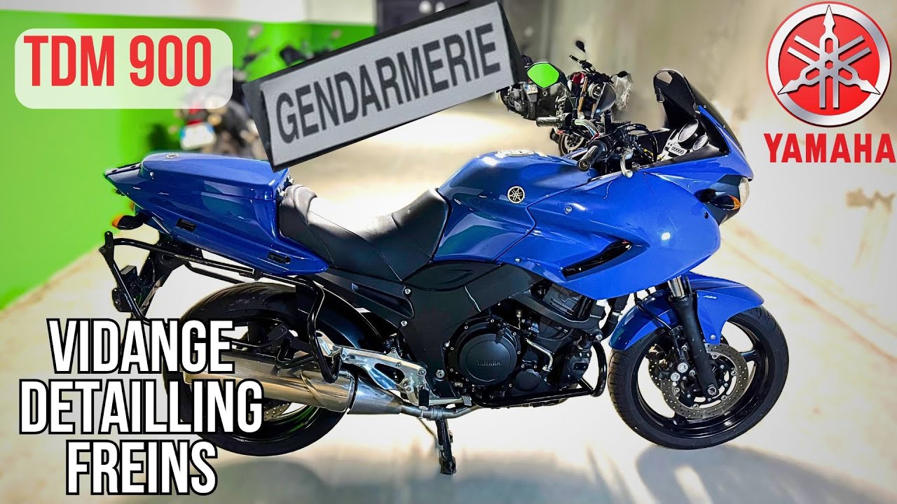Yamaha TDM 900 Gendarmerie : Rafraichissement
