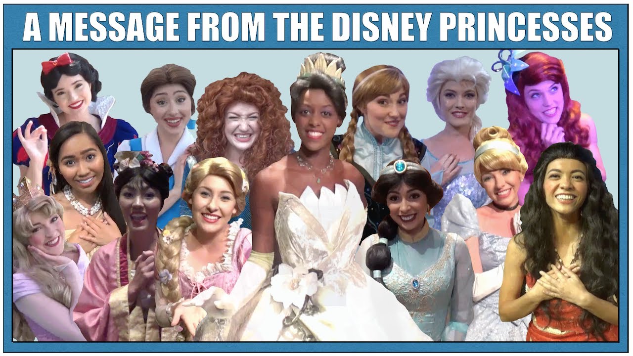 A Message from the Disney Princesses || PRIDE MONTH!