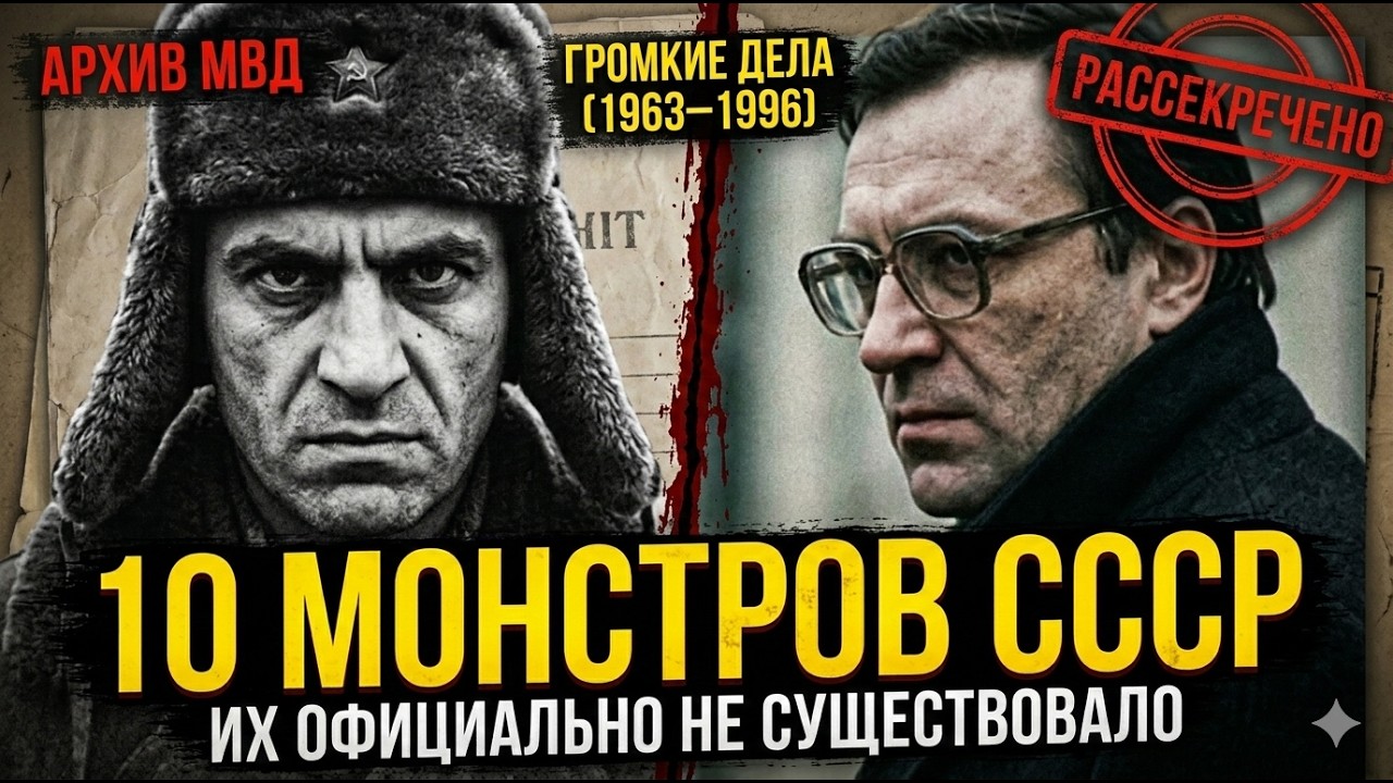 Маньяки времен СССР и их Жестокие преступления . Полное расследование дел