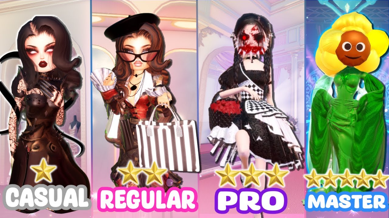 ¡EL VIDEO NO PUEDE TERMINAR HASTA GANAR en CADA SERVER de DRESS TO IMPRESS! 👑
