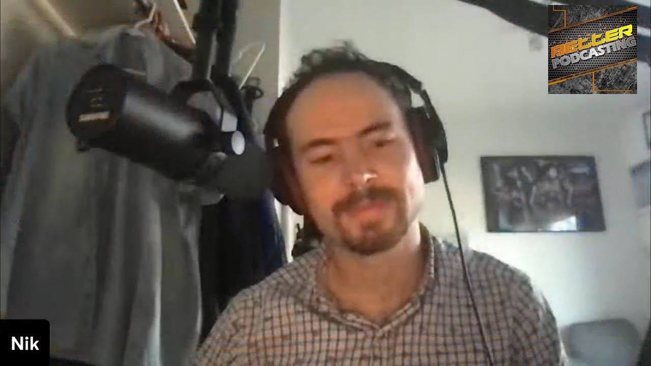 Podcasting Community Faciliator And Professional Podcast Producer Nikolas Harter (aka HobbesNik)