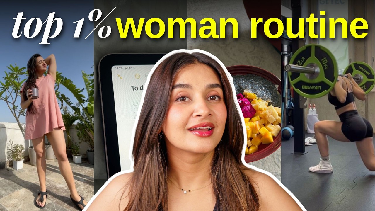 The Top 1% Woman Routine I Do Daily To Stay Healthy, Productive & Balanced