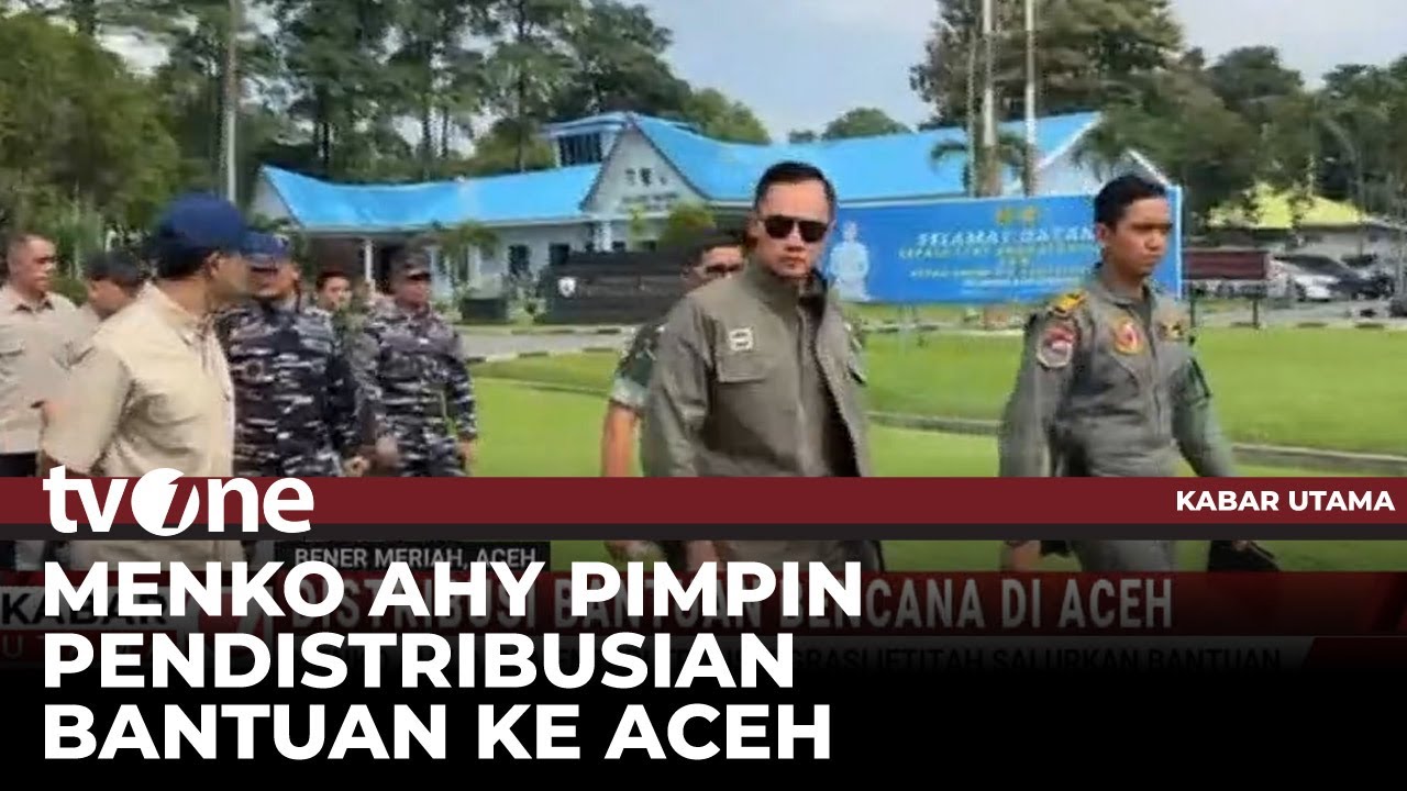 Menko AHY dan Mentrans Pimpin Pengiriman Bantuan untuk Korban Bencana | Kabar Utama