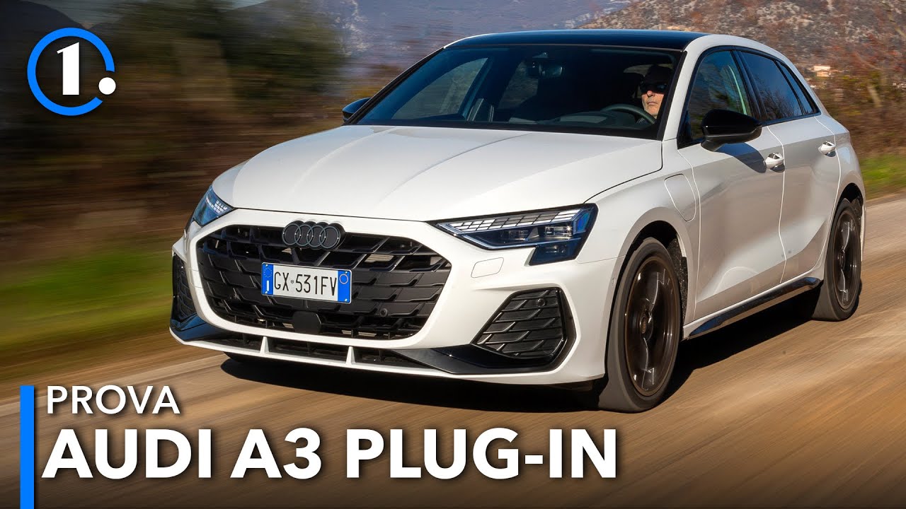 Audi A3 (2025) 🇩🇪 La premium IBRIDA che fa 140 KM in solo ELETTRICO | PROVA