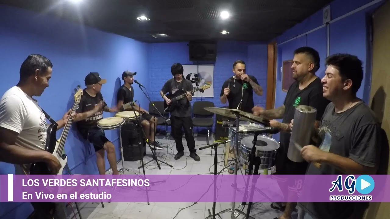 los verdes santafesinos (ensayo en el estudio AG)