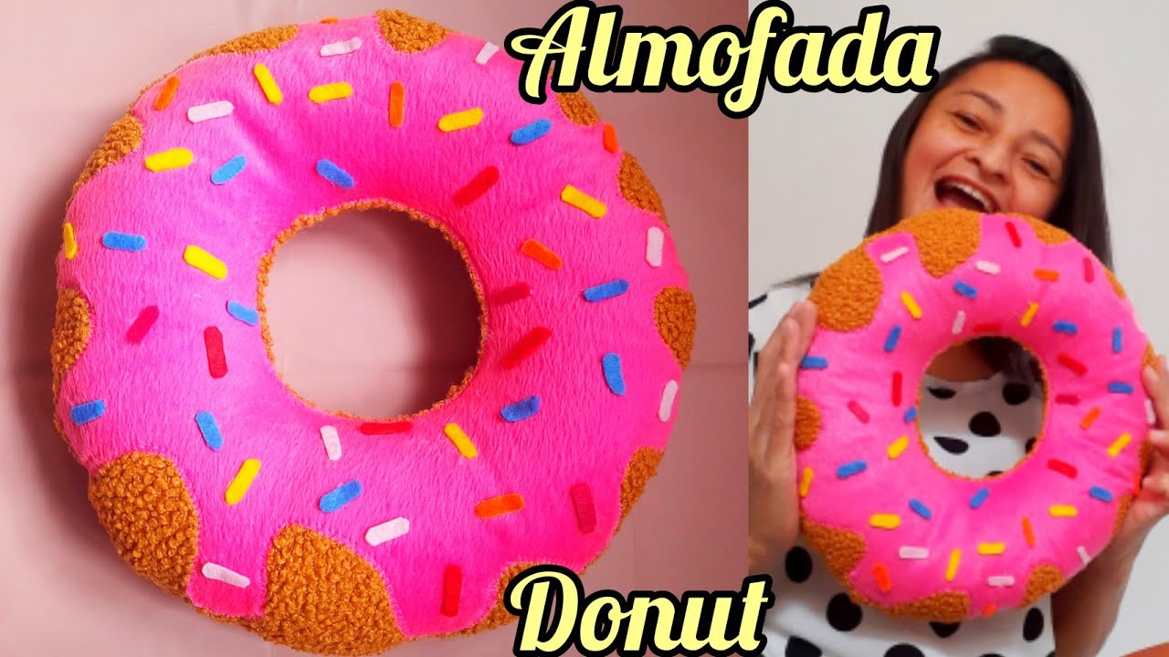 COMO FAZER ALMOFADA DONUT