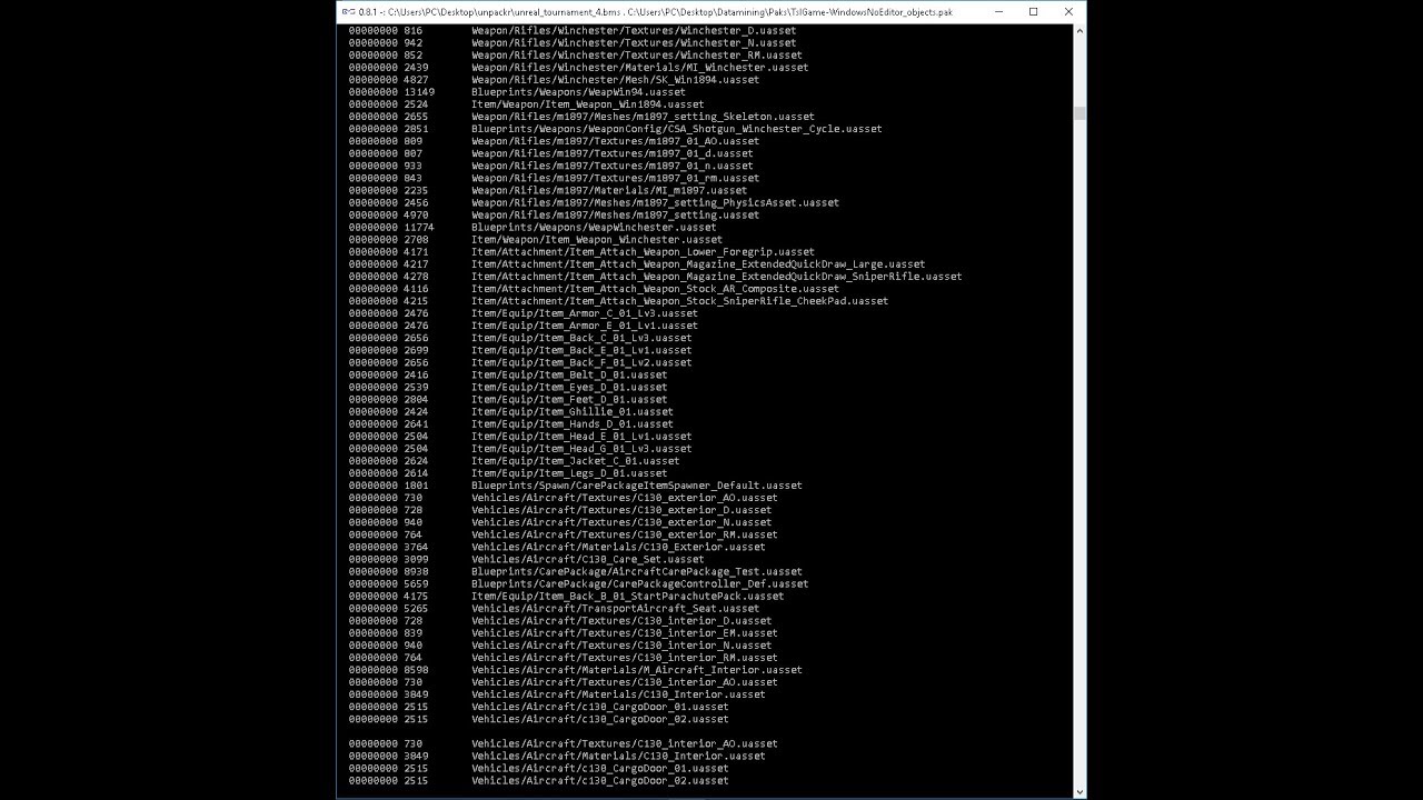 [How-To] How to datamine PUBG game files!! [Find new weapons]