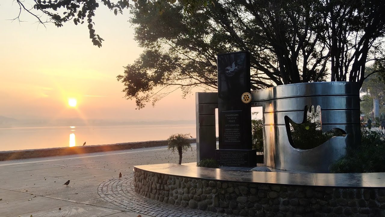 Sukhna Lake morning view #sukhnalakechandigarh #sector5 