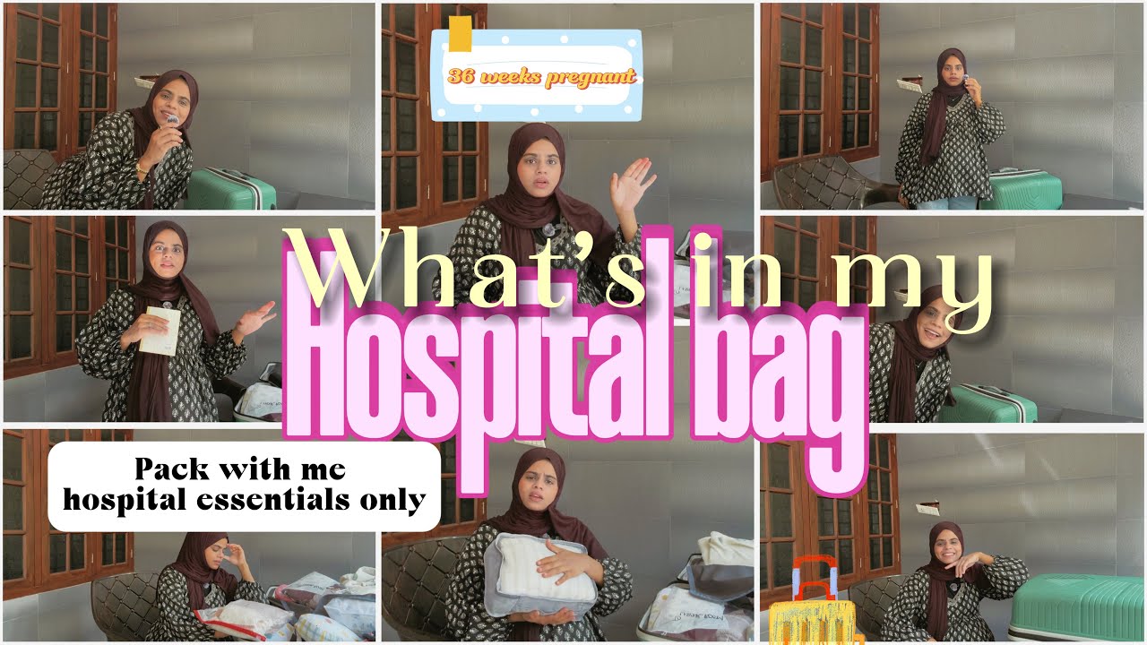 What's in my Hospital bag?👜🏥👶🤰|baby,mom & Toddler essentials| pregnancy|things you actually need