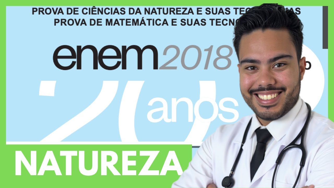 📗 ENEM 2018 NATUREZA RESOLU&Ccedil;&Atilde;O COMPLETA | Renato Palmeira