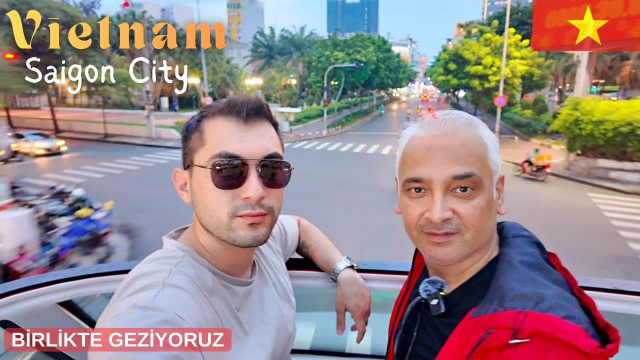 Vietnam’ı Otobüsten İzledik! #2  Ho Chi Minh Sokakları Tam Bir Kaos