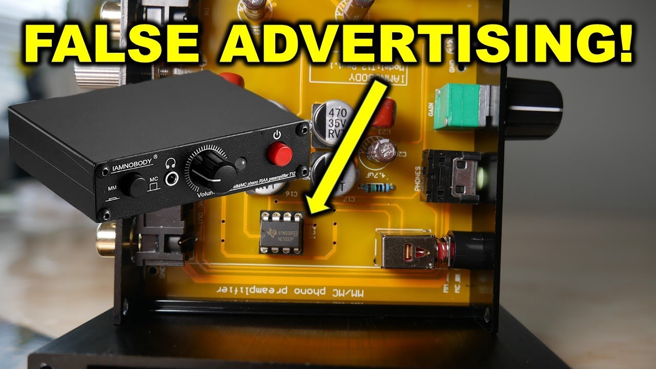*WHAT A SCAM!* Budget Pre Amp Vs Built In Turntable Pre Amp BUYER BEWARE!
