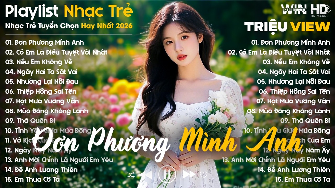 Đơn Phương Mình Anh, Có Em Là Điều Tuyệt Vời Nhất - Nhạc Trẻ Ballad Tâm Trạng Hot TikTok TRIỆU VIEW
