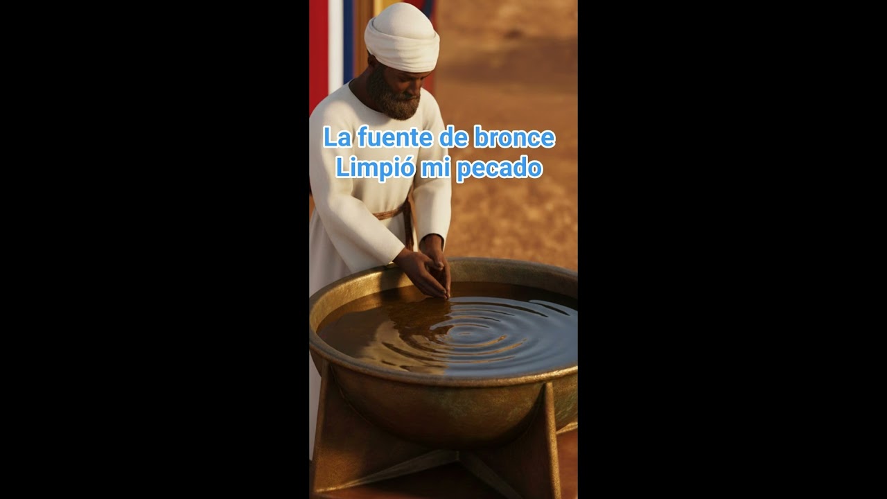La fuente de bronce Limpió mi pecado 