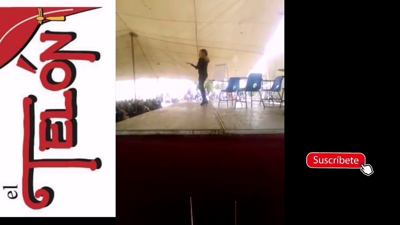 Aida Pierce bailando y cantando