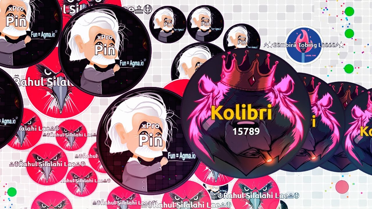 NEW! TROLLING PEOPLE IN AGMA.IO ( Game Like Agar.io )