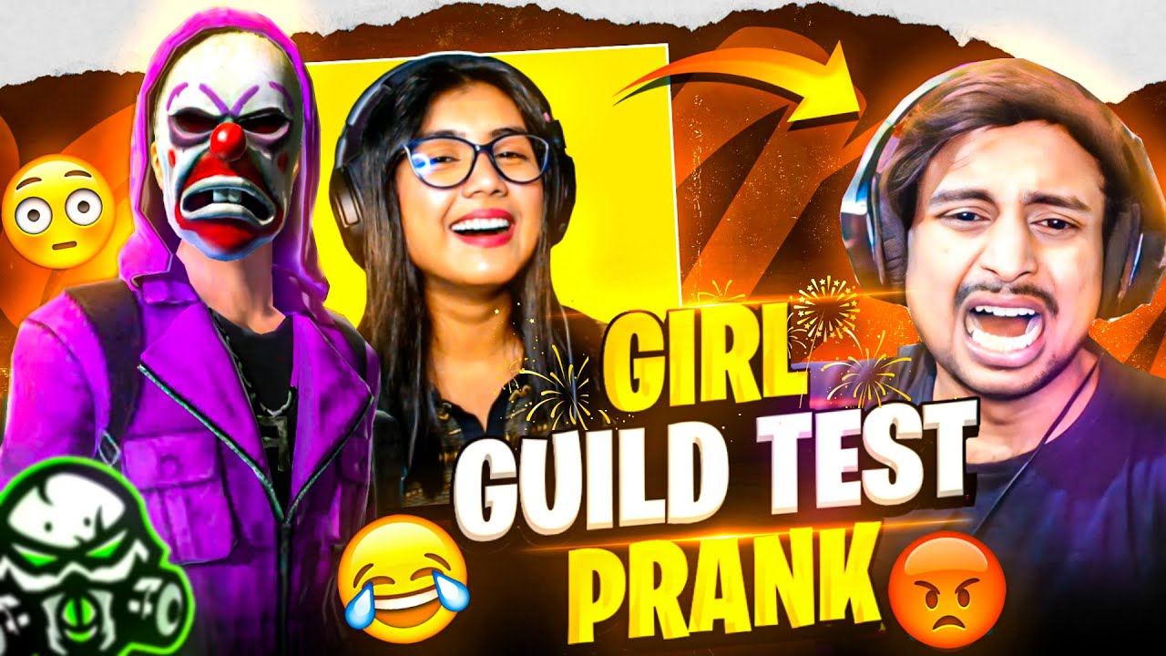 GIRL GUILD TEST PRANK WITH PN REX 🤣🤣 ON ANGRY YOUTUBER 😱🔥 || PN KIARA