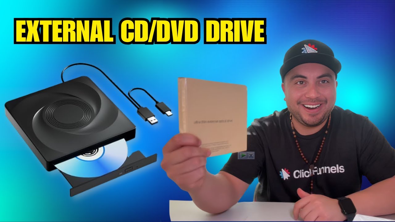 Must-Have External Optical Drive for Laptops! | Plug & Play DVD/CD Drive Review (Windows & Mac)