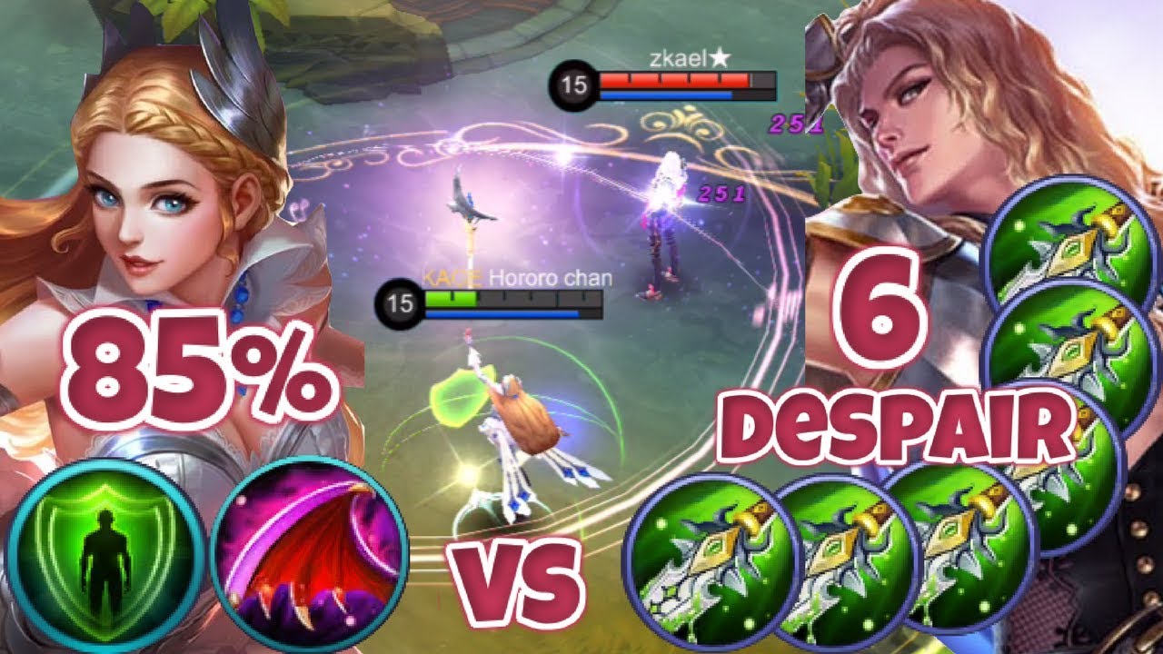 85% DAMAGE REDUCTION ODETTE VS LANCELOT FULL DESPAIR BUILD