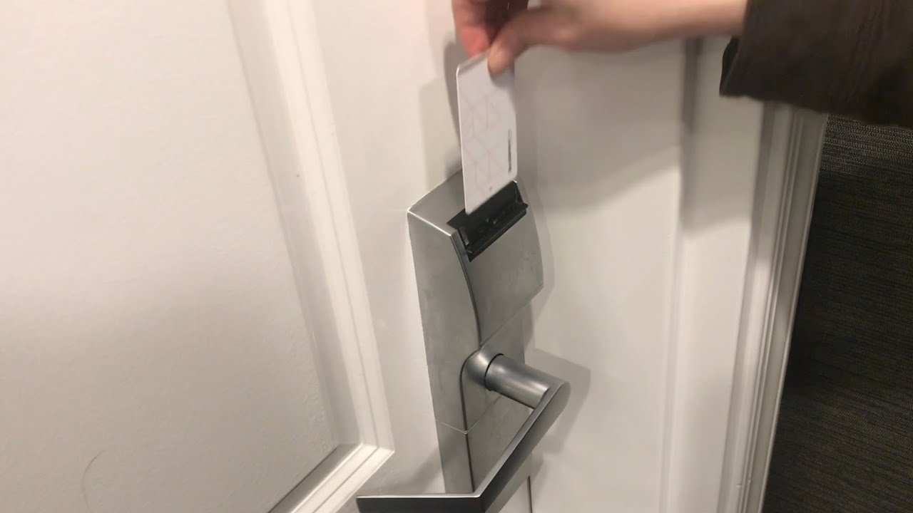 how are the locks WORK on a hotel &ldquo;card swipe&rdquo; door
