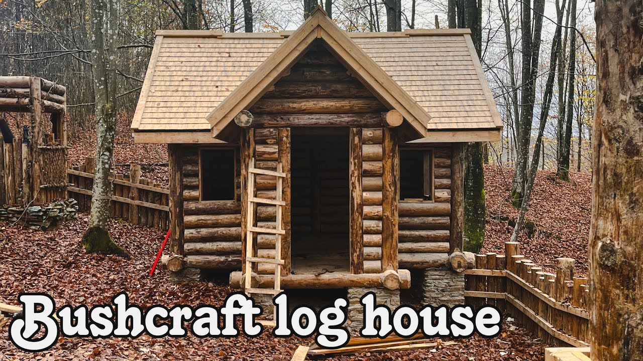 Unlock the Secrets of Building a Warm and Inviting Bushcraft Log House