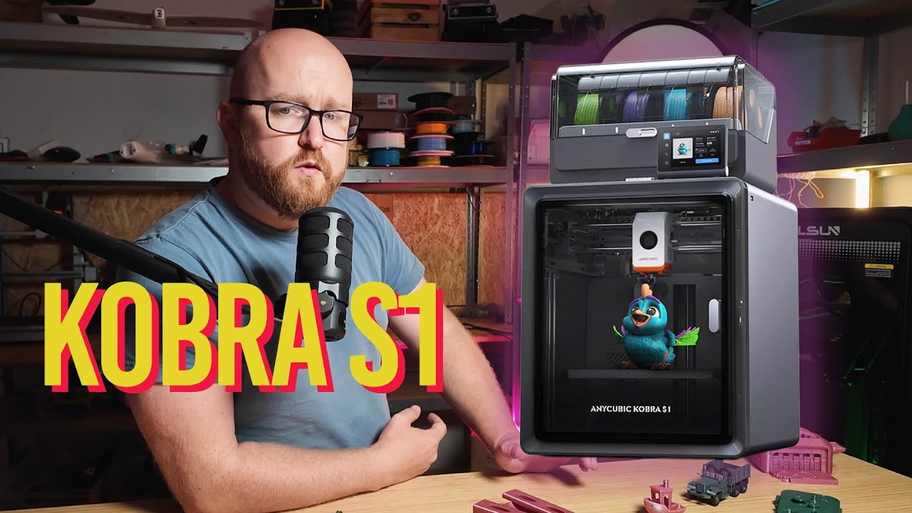 Kolejna dobra drukarka 3D. Anycubic KOBRA S1 Combo