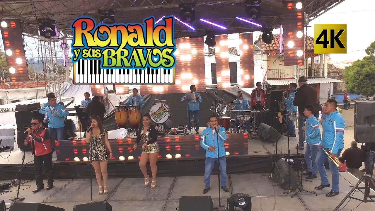 Ronald y sus Bravos  -  Somos Los Consentidos 4K