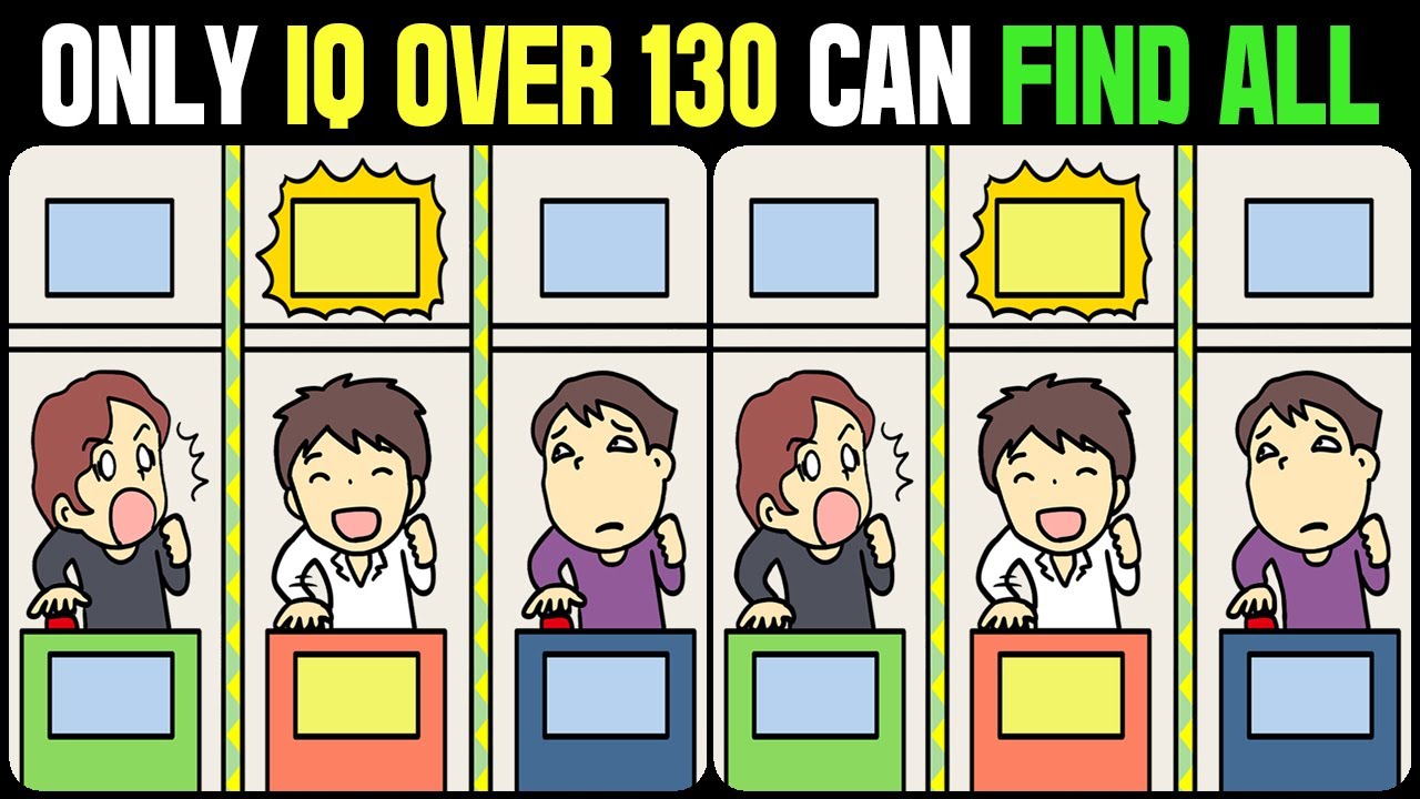 Spot The Difference : Can You Find Them All? [ Find The Difference #159 ]