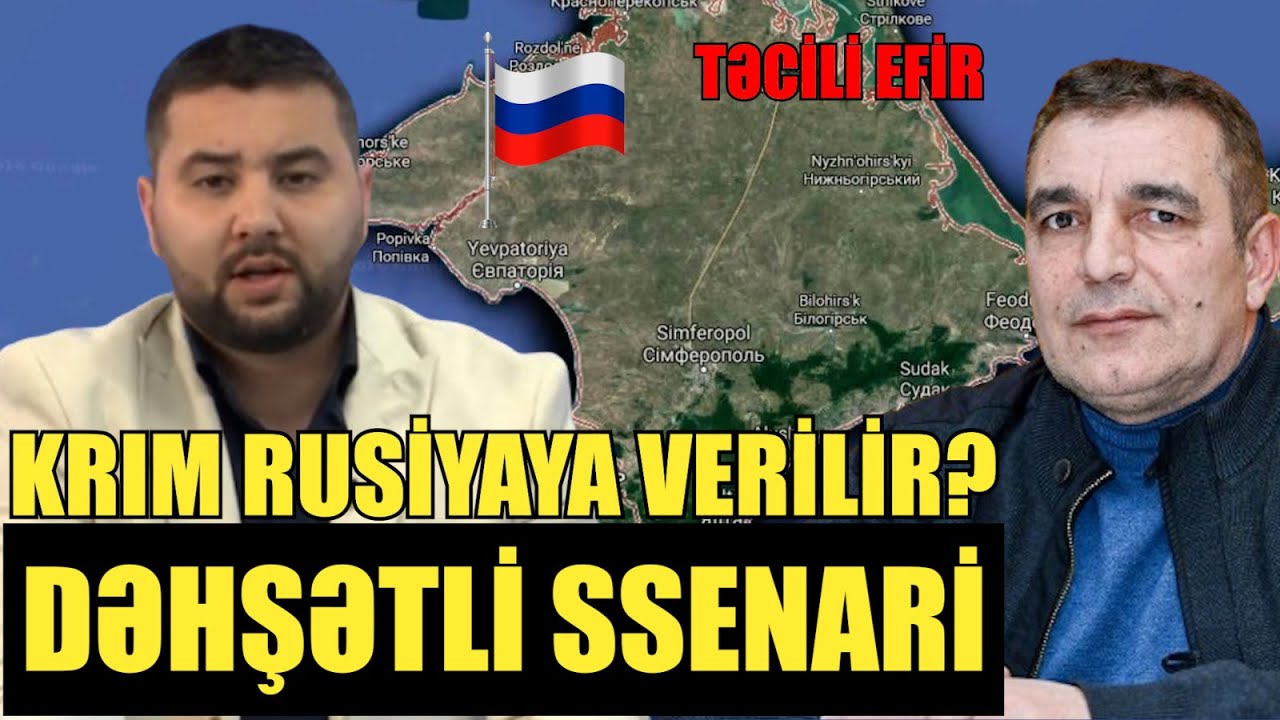 Şiddətli döyüşlər başladı. Krım Rusiyaya verilir?- Natiq Cəfərli ilə QIRMIZI MASA