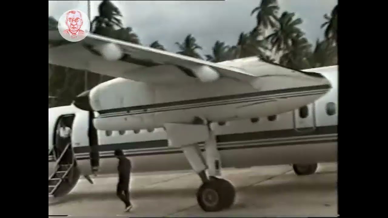 Koh Samui 1994: J. R. Palace Chaweng, Chaweng Beach, Samui Airport, Samui von oben