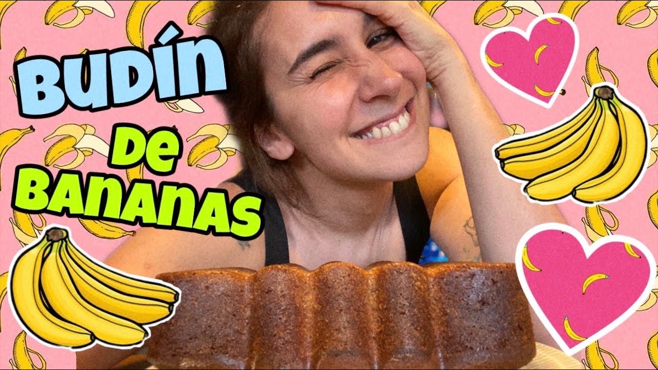 EL BUDIN DE BANANAS MÁS FACIL Y RICO