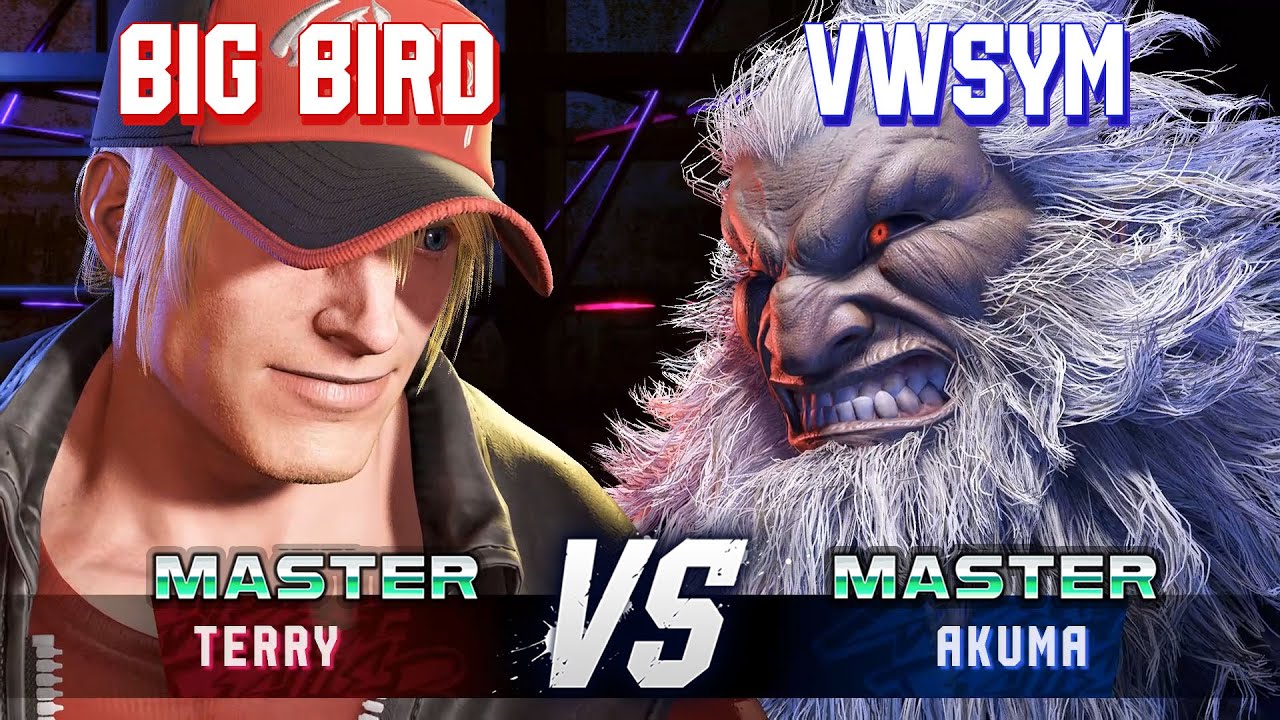 SF6 ▰ BIG BIRD (Terry) vs VWSYM (Akuma) ▰ High Level Gameplayeplay
