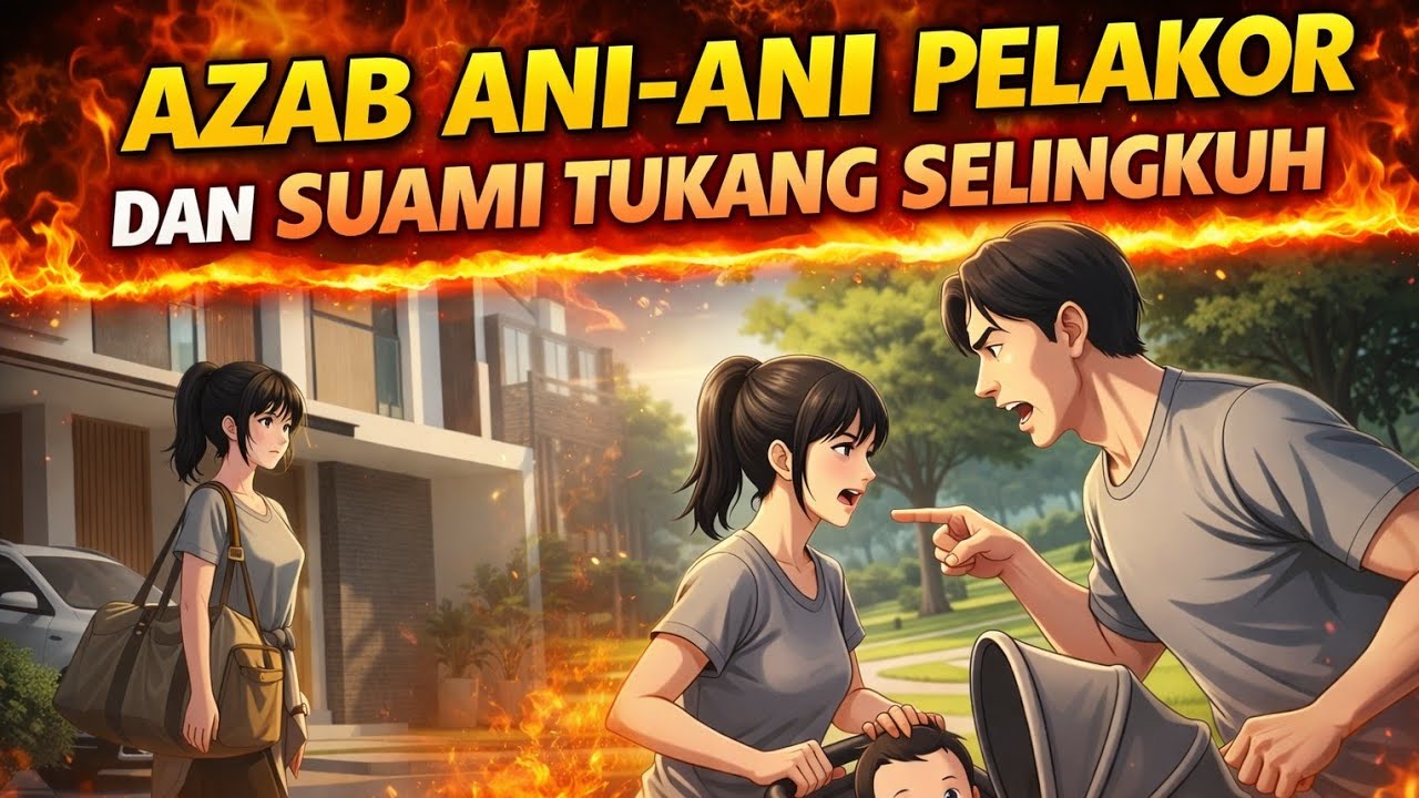 Azab Ani-ani Pelakor dan Suami Tukang Selingkuh part 1 @kisahmalam-malam 