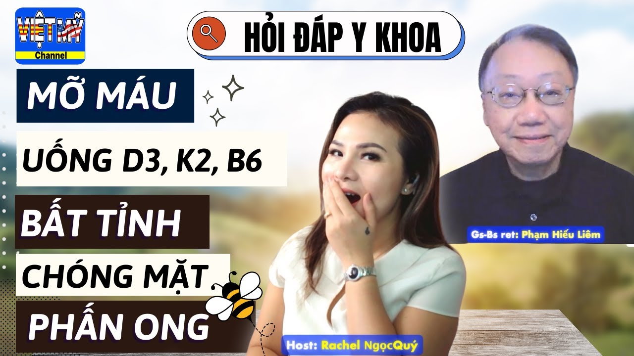 #154 - Nhiều cảnh báo rất hay. Cẩn thận với chóng mặt, phấn ong có tốt không?